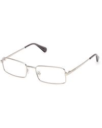 MAX&Co. - Mo5229 16 Optical Frames Metal Squared Normal - Lyst