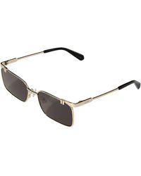 Off-White c/o Virgil Abloh - Ow2031 7655 Sunglasses Metal Squared Normal - Lyst