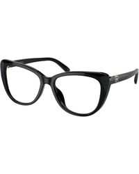 Ralph Lauren - Rl6232U 5001 Optical Frames Acetate Transparent Cat Eye Normal - Lyst