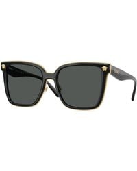 Versace - Ve2278D Gb1/87 Sunglasses Metal Butterfly Normal - Lyst