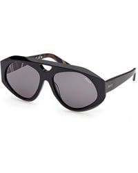 PUCCI - Ep0258 01A Sunglasses Smoke Squared Normal - Lyst