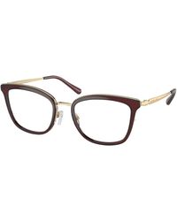 Michael Kors - Mk3032 Coconut Grove 3949 Optical Frames Metal Transparent Squared Normal - Lyst