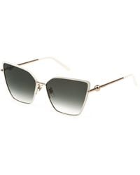 Furla - Sfu890 08Mz Sunglasses Metal Smoke Butterfly Normal Nuanced - Lyst