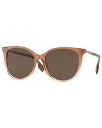 Burberry - Be4333 Alice 317373 Sunglasses Plastic Cat Eye - Lyst