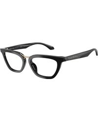 Giorgio Armani - Ar7290U 6397 Optical Frames Acetate Transparent Butterfly Normal - Lyst
