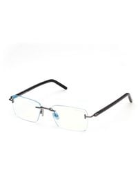 Tom Ford - Ft6210-B 12 Optical Frames Metal Squared Normal - Lyst