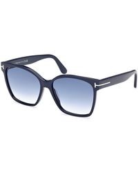 Tom Ford - Ft1312 Iris-02 90W Sunglasses Acetate Butterfly Normal - Lyst