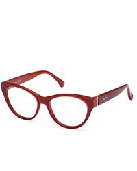 Max Mara - Mm5205 069 Optical Frames Acetate Round Normal - Lyst