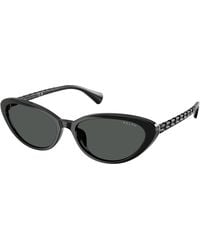 Ralph Lauren - Ra5338U 500187 Sunglasses Injected Butterfly Normal Shaded - Lyst