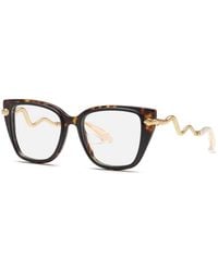 Roberto Cavalli - Vrc104 09Ra Optical Frames Acetate Butterfly - Lyst