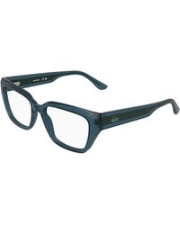 Lacoste - L4014 410 Optical Frames Bio-Injected Squared Normal - Lyst