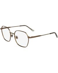 Calvin Klein - Ck25103 009 Optical Frames Metal Squared Normal - Lyst