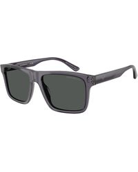 Emporio Armani - Ea4232 610687 Sunglasses Acetate Squared Normal - Lyst