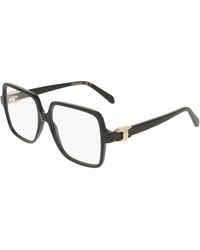 Ferragamo - Sf3058 001 Optical Frames Acetate Squared Normal - Lyst