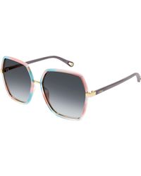 Chloé - Ch0262S 001 Sunglasses Bio-Inject Squared - Lyst