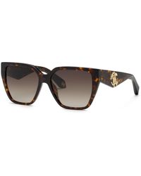 Roberto Cavalli - Src137 743 Sunglasses Acetate Squared Normal Nuanced - Lyst