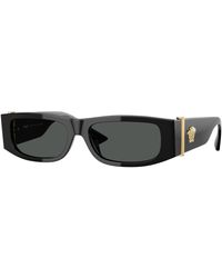 Versace - Ve4476U Gb1/87 Sunglasses Acetate Squared Normal - Lyst