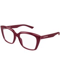 Balenciaga - Bb0062O 008 Optical Frames Acetate Transparent Cat Eye - Lyst