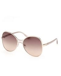 Guess - Gu00359 32F Sunglasses Injected Butterfly Normal - Lyst