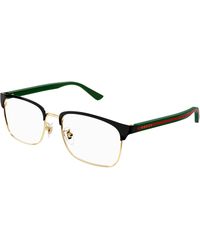 Gucci - Gg0934Oa 004 Optical Frames Metal Squared - Lyst