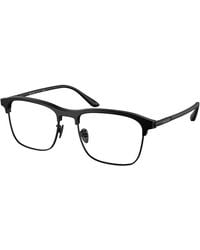 Giorgio Armani - Ar7262 5042 Optical Frames Acetate Squared Normal - Lyst