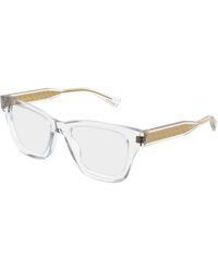 Gucci - Gg2066O 004 Optical Frames Acetate Transparent Cat Eye - Lyst