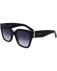 Longchamp - Lo732S 001 Sunglasses Acetate Squared Normal Normal - Lyst