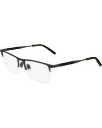 Ferragamo - Sf2586 071 Optical Frames Titanium Squared Normal Normal - Lyst