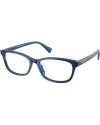 Ralph Lauren - Ra7194U 6348 Optical Frames Acetate Transparent Squared Normal - Lyst