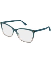 Gucci - Gg0026O 030 Optical Frames Acetate Transparent Cat Eye - Lyst
