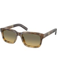 Prada - Pr D16S 21P81B Sunglasses Acetate Squared Normal Nuanced - Lyst