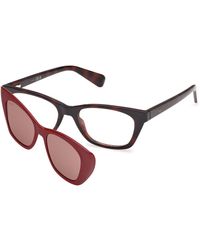 MAX&Co. - Mo5212 052 Optical Frames Injected Squared Normal - Lyst