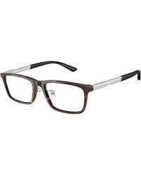 Emporio Armani - Ea3251D 5026 Optical Frames Acetate Squared Normal - Lyst