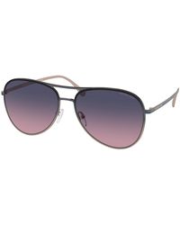 Michael Kors - Mk1089 Kona 1334I6 Sunglasses Metal Pilot Normal Shaded - Lyst