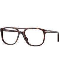 Persol - Po3329V Greta 24 Optical Frames Acetate Transparent Pilot Normal - Lyst
