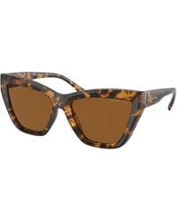 Michael Kors - Mk2211U Dubai 300673 Sunglasses Injected Cat Eye Normal - Lyst