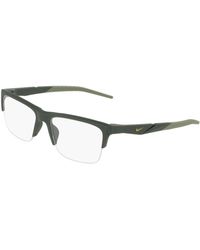 Nike - 7279 315 Optical Frames Bio-Injected Squared Normal - Lyst