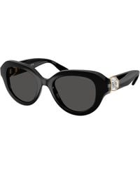 Swarovski - Sk6037 100187 Sunglasses Injected Round Normal - Lyst