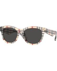 Burberry - Be4432U 412287 Sunglasses Acetate Pantos Normal - Lyst