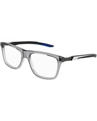 PUMA - Pu0379O 003 Optical Frames Acetate Transparent Squared - Lyst