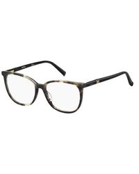 Max Mara - Mm 1412 T6V Optical Frames Outlet Acetate Round - Lyst