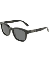 Ferragamo - Sf2107S 001 Sunglasses Acetate Squared Normal - Lyst