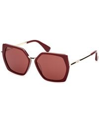 Max Mara - Mm0136 Miller-5 69S Sunglasses Acetate Geometric Normal - Lyst