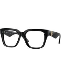 Burberry - Be2403 3001 Optical Frames Acetate Squared Normal - Lyst