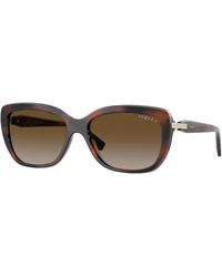 Vogue Eyewear - Vo5678Sb 2386T5 Sunglasses Nylon Butterfly Polarized Nuanced - Lyst