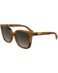 Longchamp - Lo772S 211 Sunglasses Acetate Butterfly Normal - Lyst
