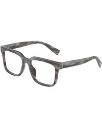 Dolce & Gabbana - Dg3422 3199 Optical Frames Acetate Squared Normal - Lyst