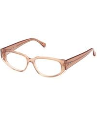 Max Mara - Mm5258 72 Optical Frames Acetate Geometric Normal - Lyst