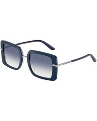 Dolce & Gabbana - Dg4491 341419 Sunglasses Acetate Squared Normal Shaded - Lyst