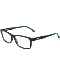 Lacoste - L2876 N 001 Optical Frames Bio-Injected Squared Normal - Lyst